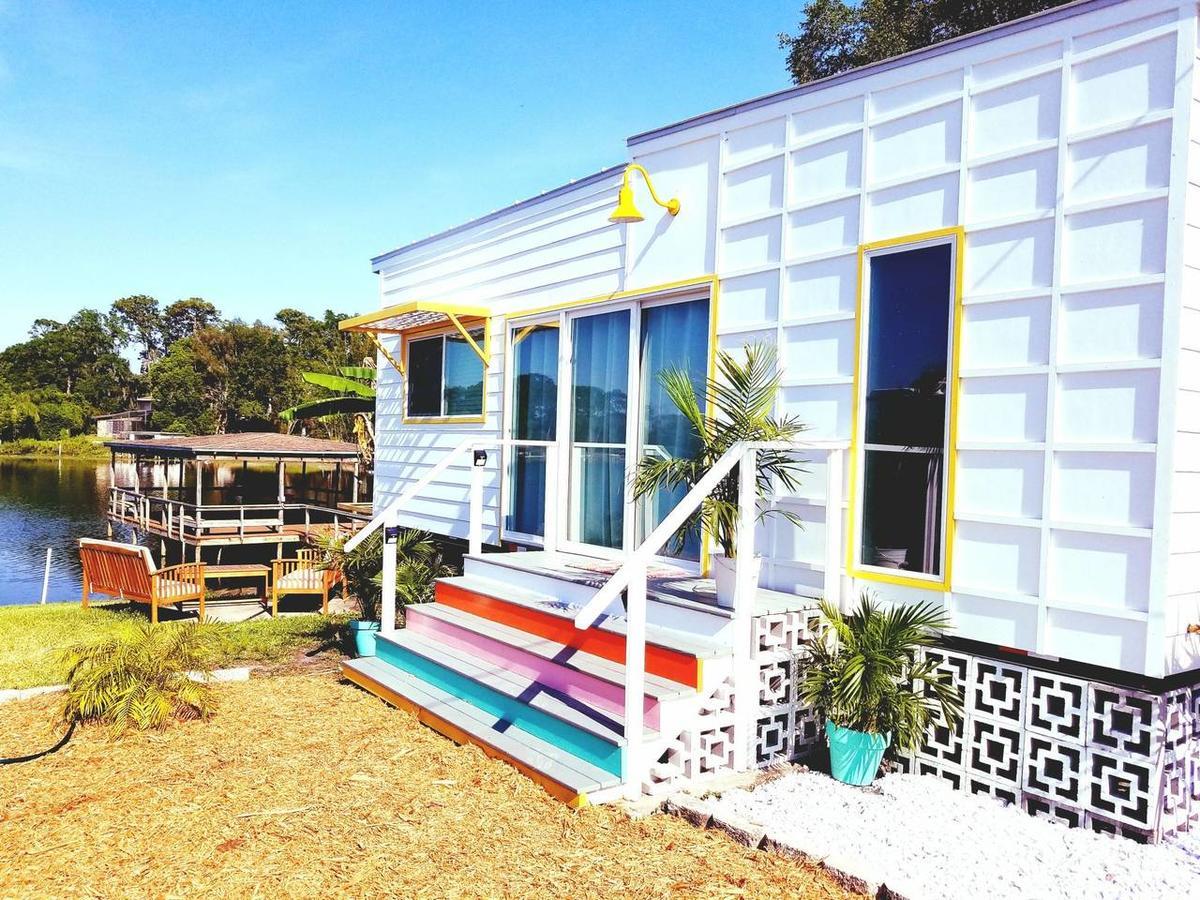 Orlando Lakefront Tiny Homes 6 Plus Month Rentals Oda fotoğraf